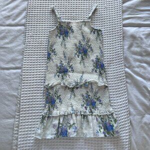NWOT LoveShackFancy Girls Clancey Floral Dress